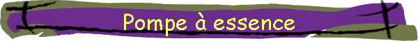 Pompe  essence